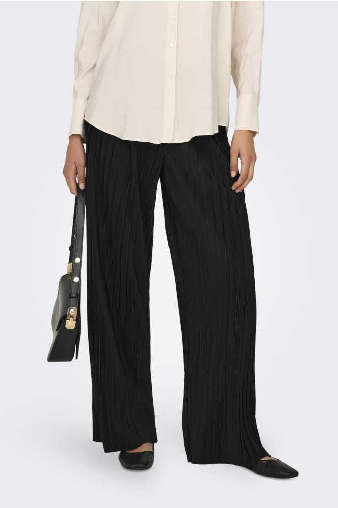 ONLRAVENNA PLISSE PANT NOOS JRS 15318505 BLACK